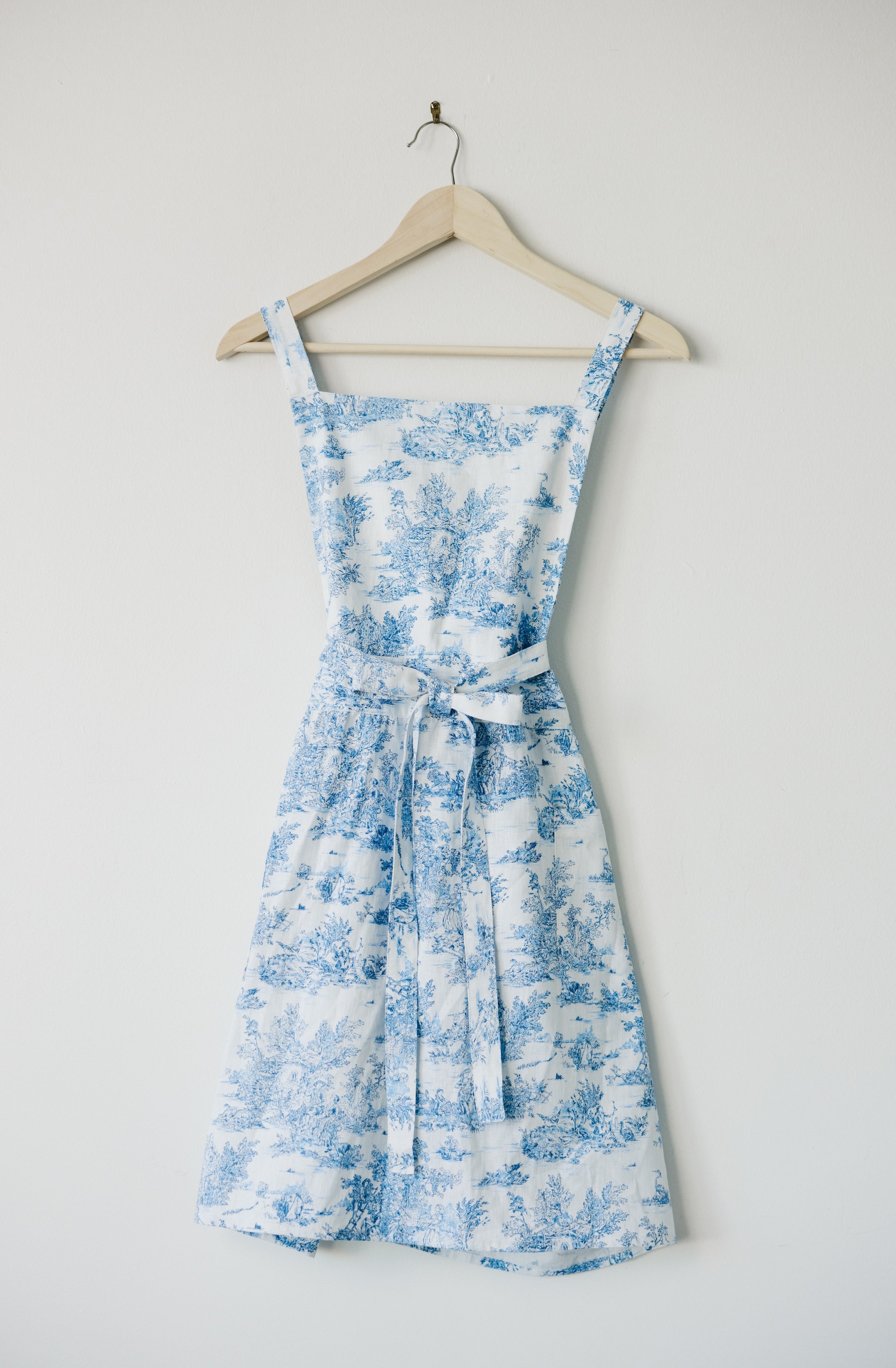 Grace - Short Sleeveless Linen Cotton Apron