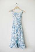 With Grace - Long Sleeveless Cotton Linen Apron